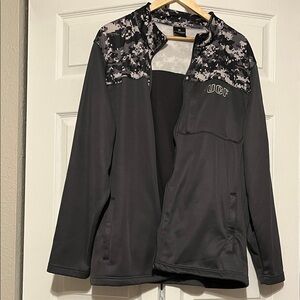 Colosseum Black and Gray Digital Camo Jacket